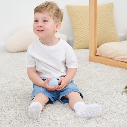 Baby Non Slip Grip Crew Socks