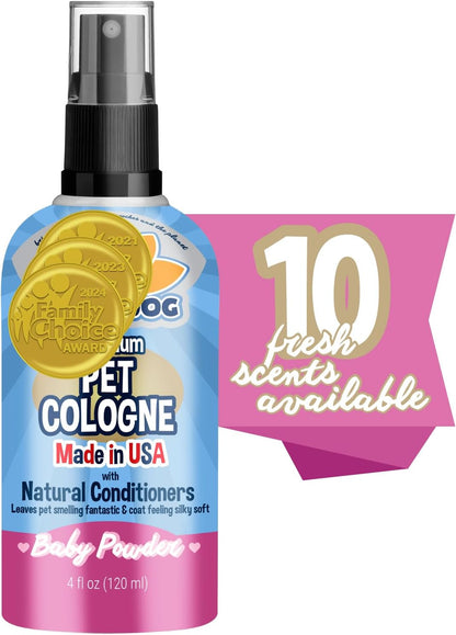 Premium Dog Cologne - Deodorizing Dog 