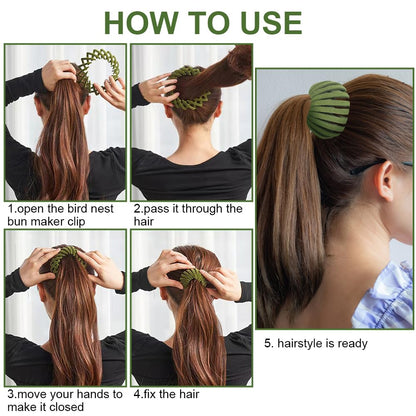 Bird Nest Magic Hair Clip - Expandable