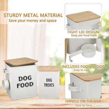 Dog Food Storage Container Farmhouse Pet