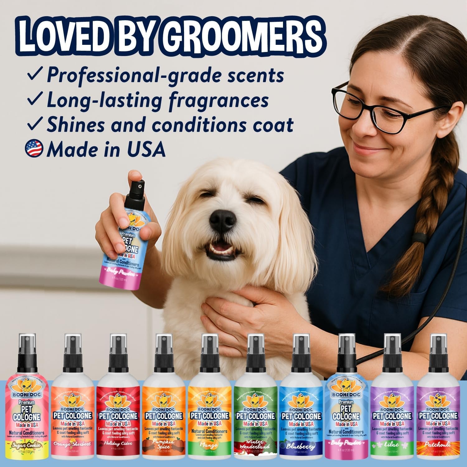 Premium Dog Cologne - Deodorizing Dog 