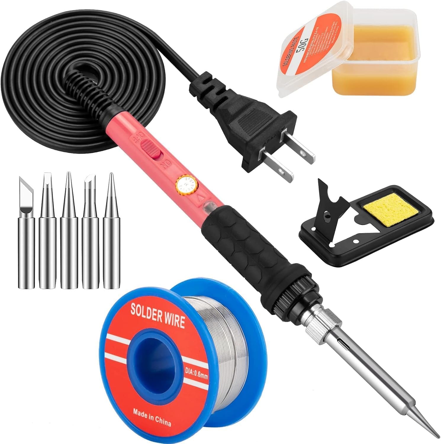 Soldering Iron Kit, 60W Soldering Iron