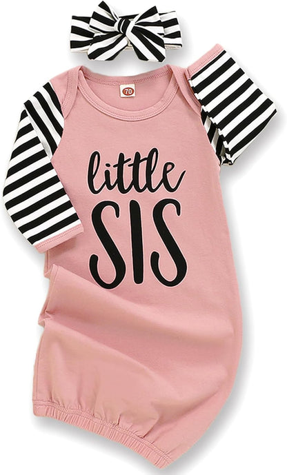 Newborn Baby Girl Little Sister Sleeper