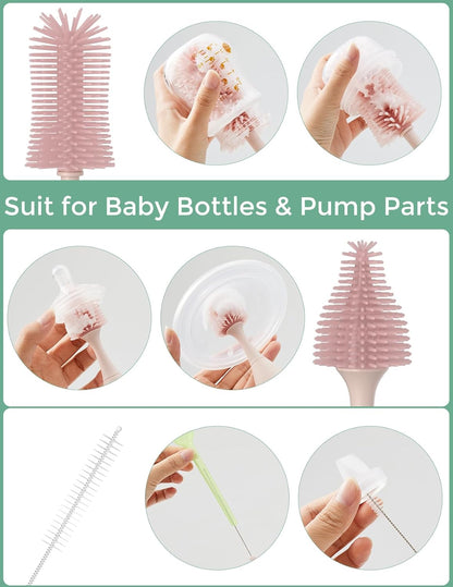 Bottle Brush Kit with Push-Press Foam