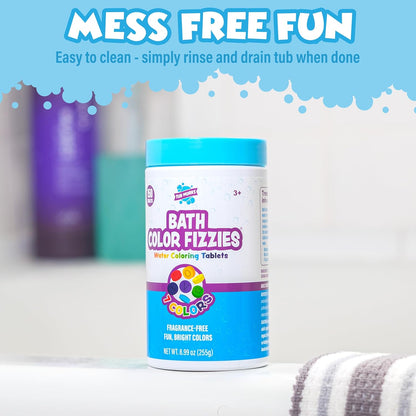 ® Bath Color Fizzies, 150 Count Nontoxic