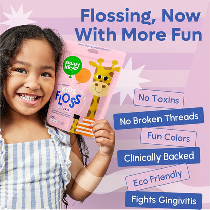 Eco-Friendly Kids Flossers (200Ct)