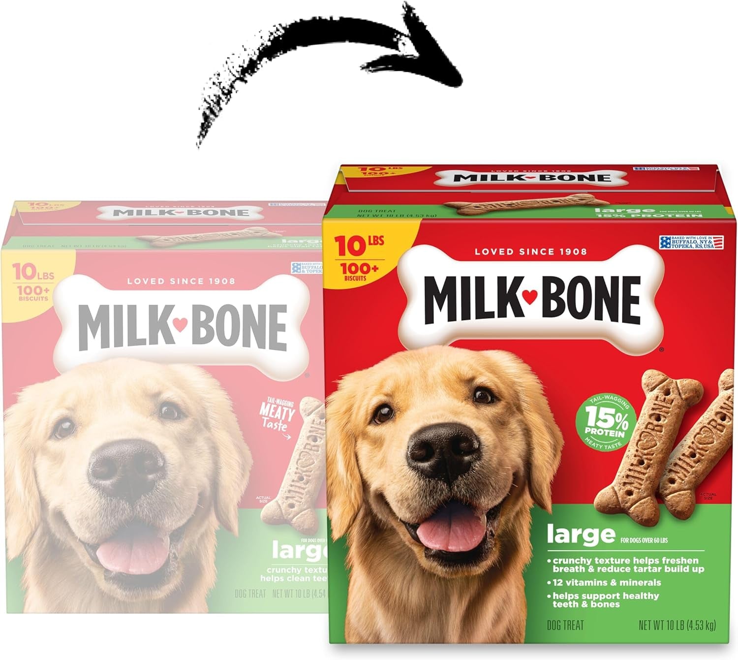 Original Dog Treats Biscuits for Large