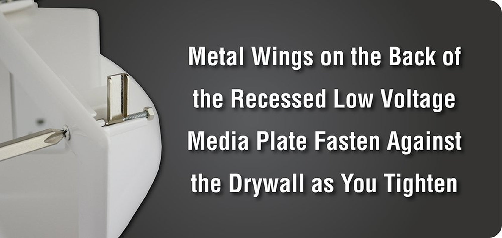 Electronics45-0231-WH USB Recessed Media