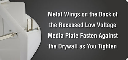 Electronics45-0231-WH USB Recessed Media