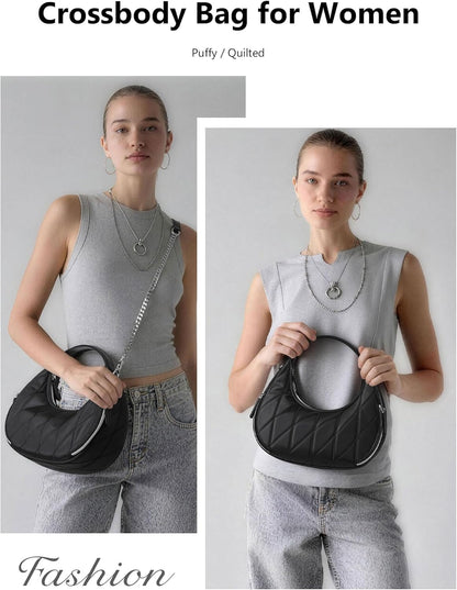 Crossbody Bag for Women Small Quilted