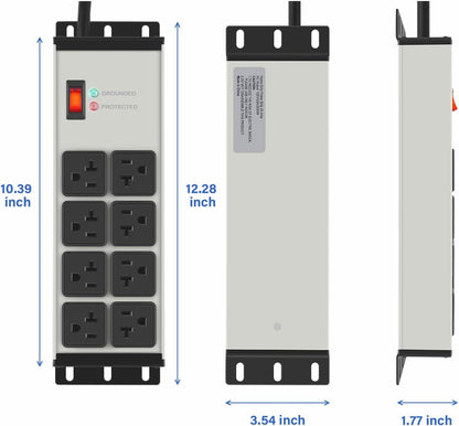 Heavy Duty Power Strip Surge Protector