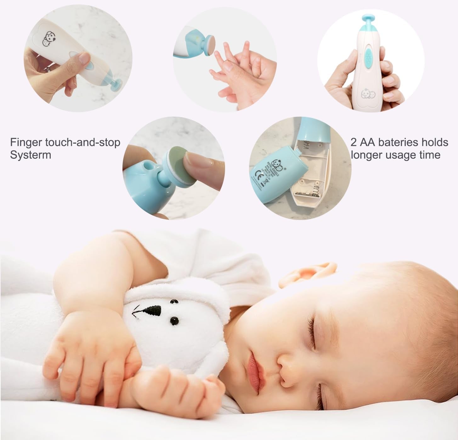 Upgraded 21 in 1 Baby Nail Trimmer 