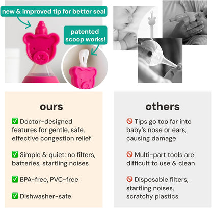 : Bearpair Baby Nose Cleaner & Ear Wax