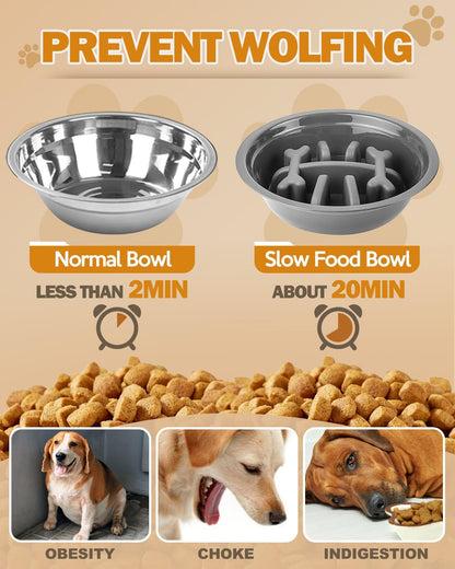 Elevated Dog Bowls for Medium Large Size