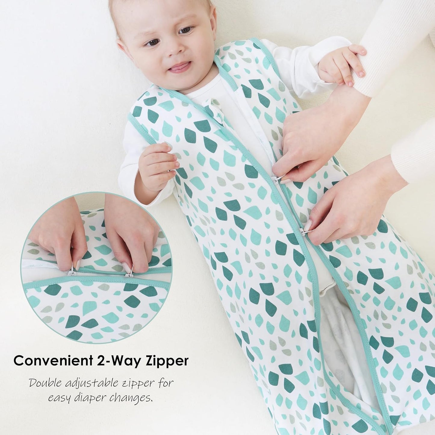 Baby Sleep Sack 0-6 Months - Lightweight