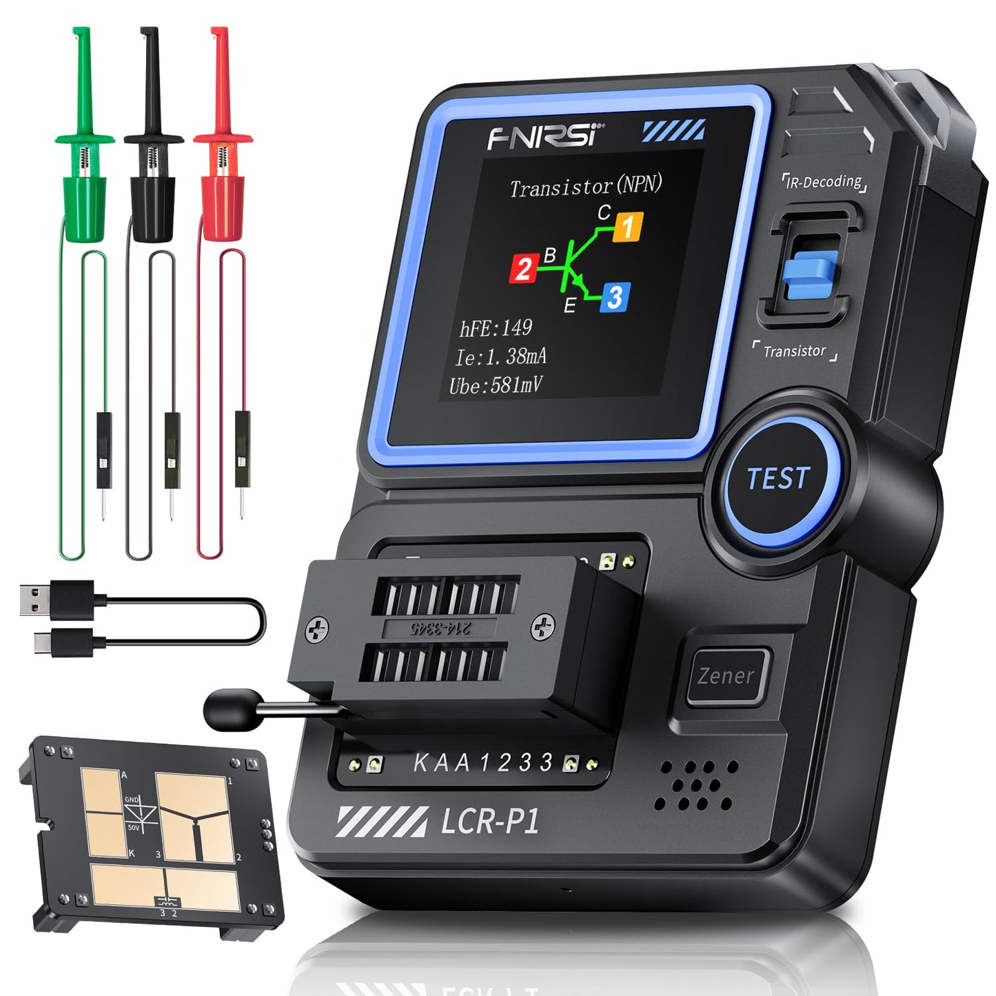 LCRP1 Transistor Tester,Mosfet Transistr