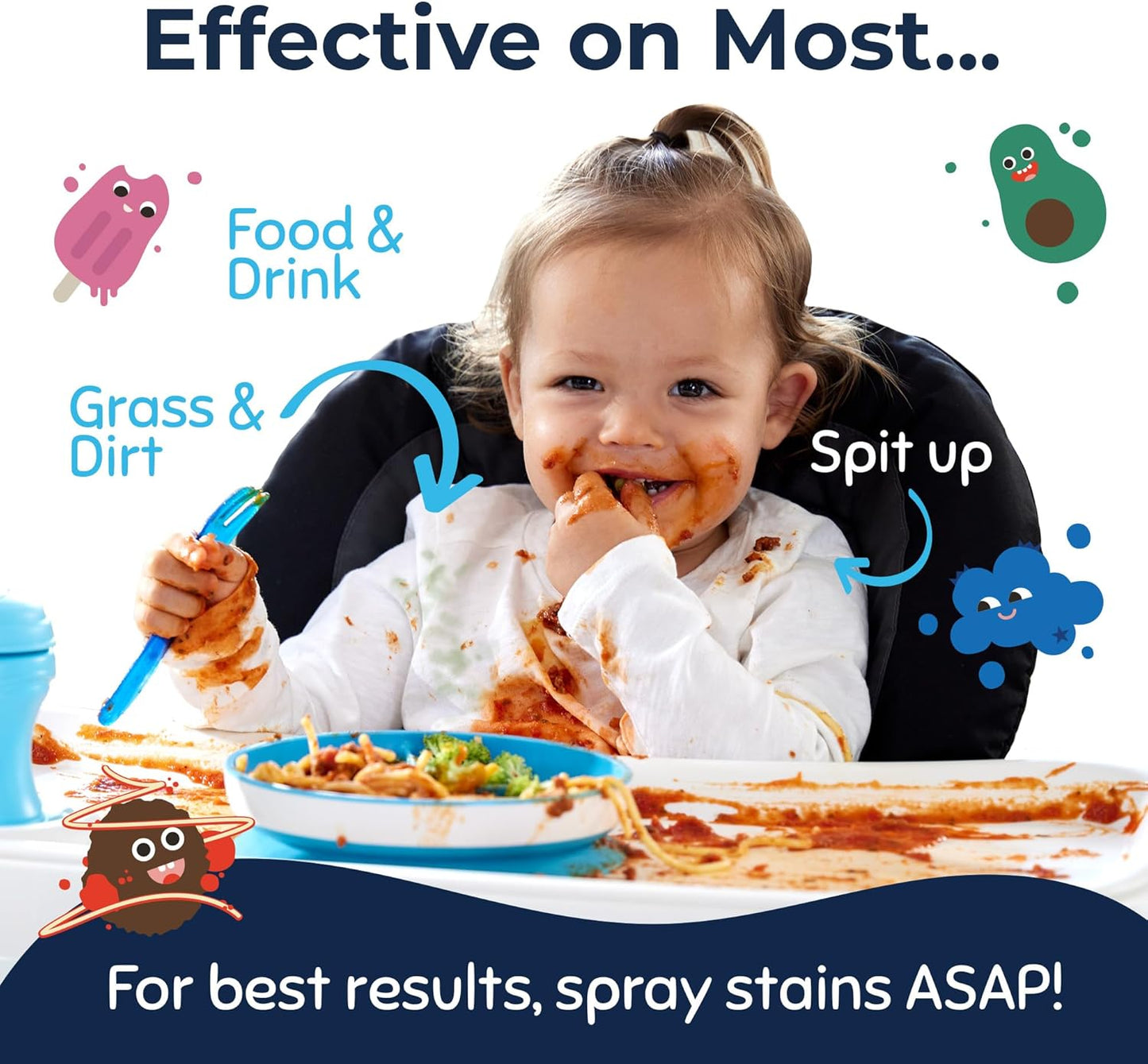 Messy Eater Stain Treater Spray 4Oz 
