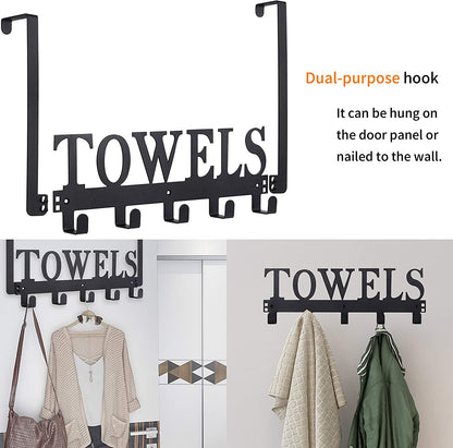 over the Door Hooks, Towel Holder