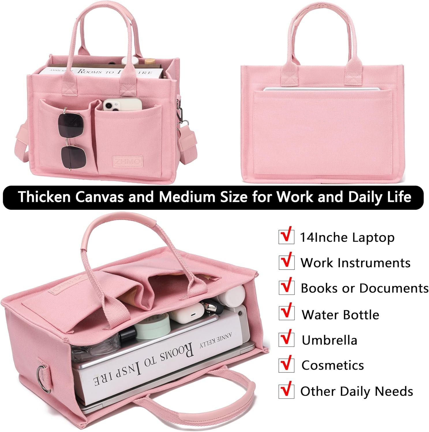 Canvas Tote Bag for Women,Women'S Bags 