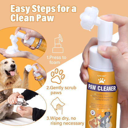 Paw Cleaner for Dogs and Cats,Magic Foam