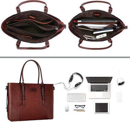 Laptop Bag for Women, Waterproof Vintage