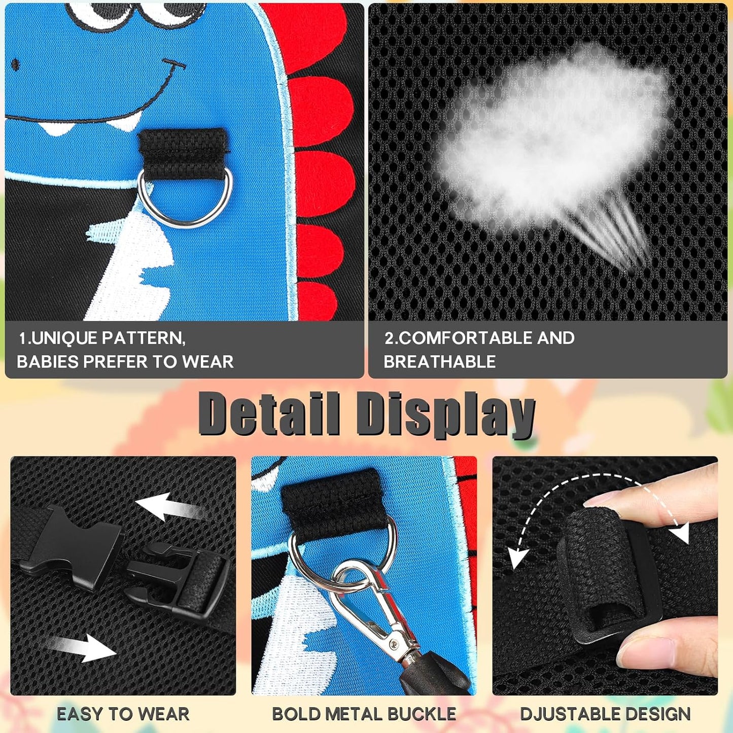 Toddler Leash-Baby Walking Safty Harness