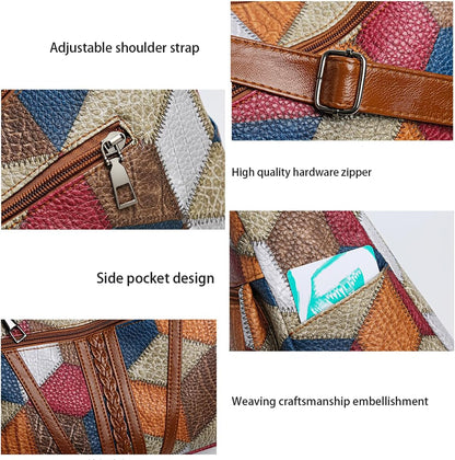 Trendy Crocodile Print Soft Leather Tot