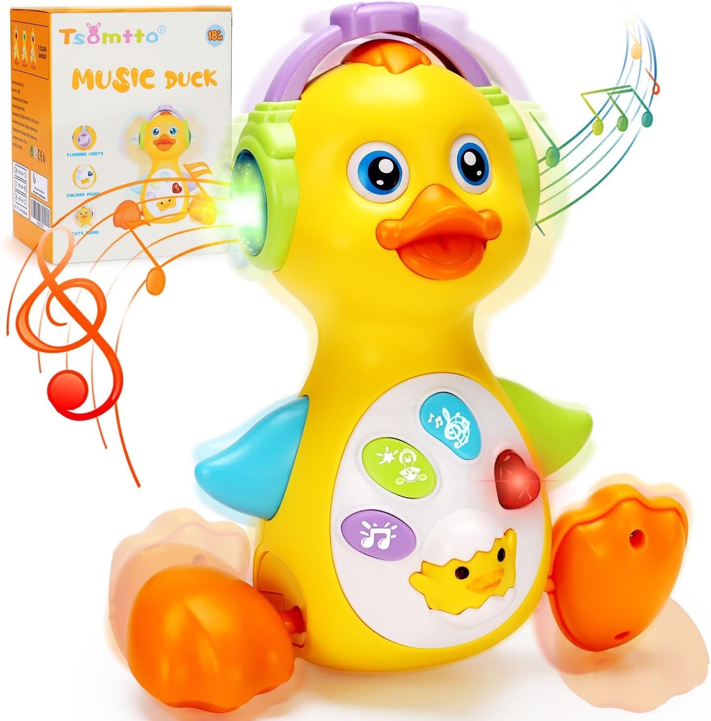 Baby Musical Light up Duck Toy Baby Toys