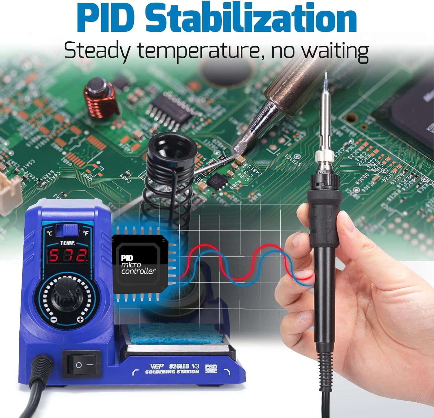 926LED V3 Soldering Station 130W