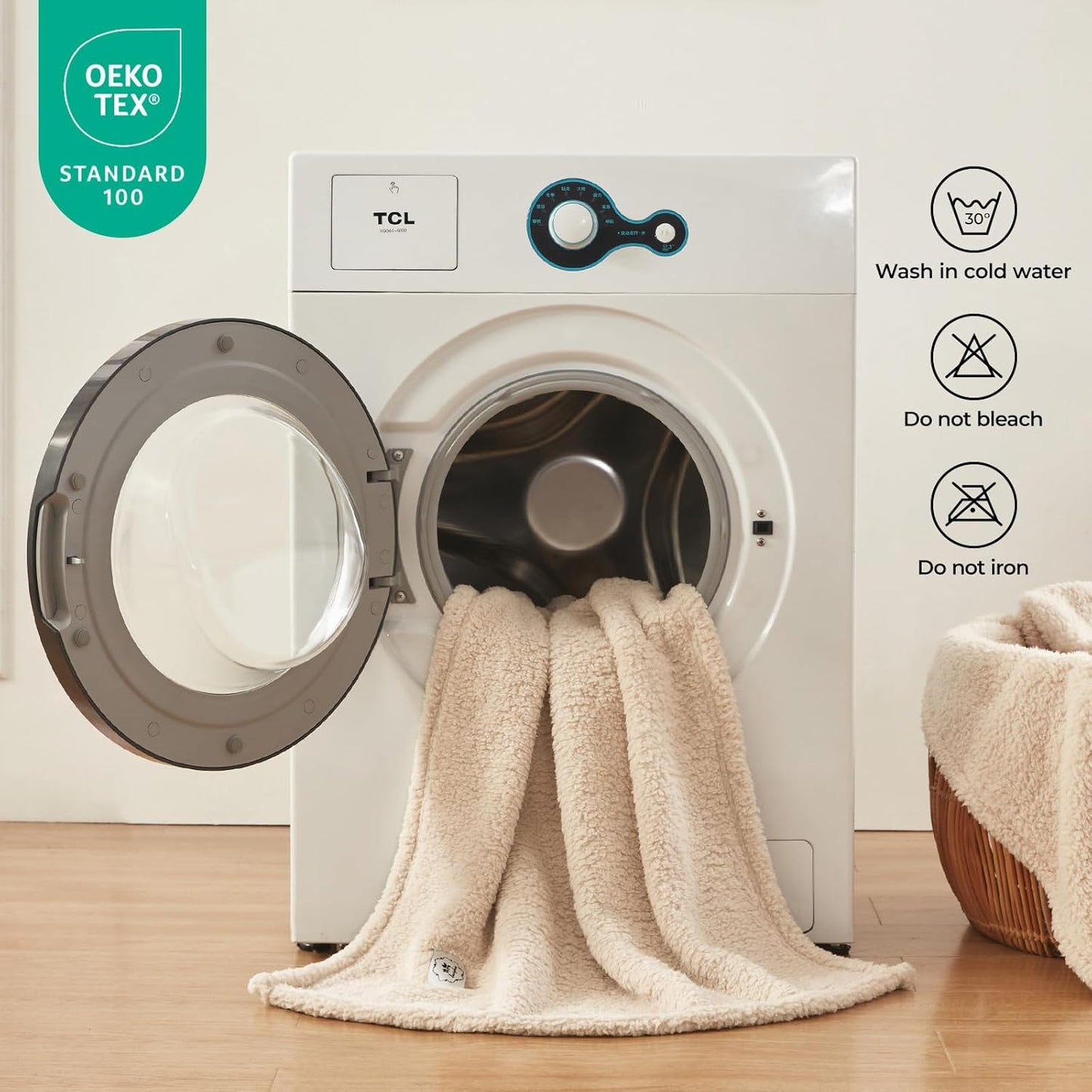1 Pack 3 Calming Blankets Fluffy 