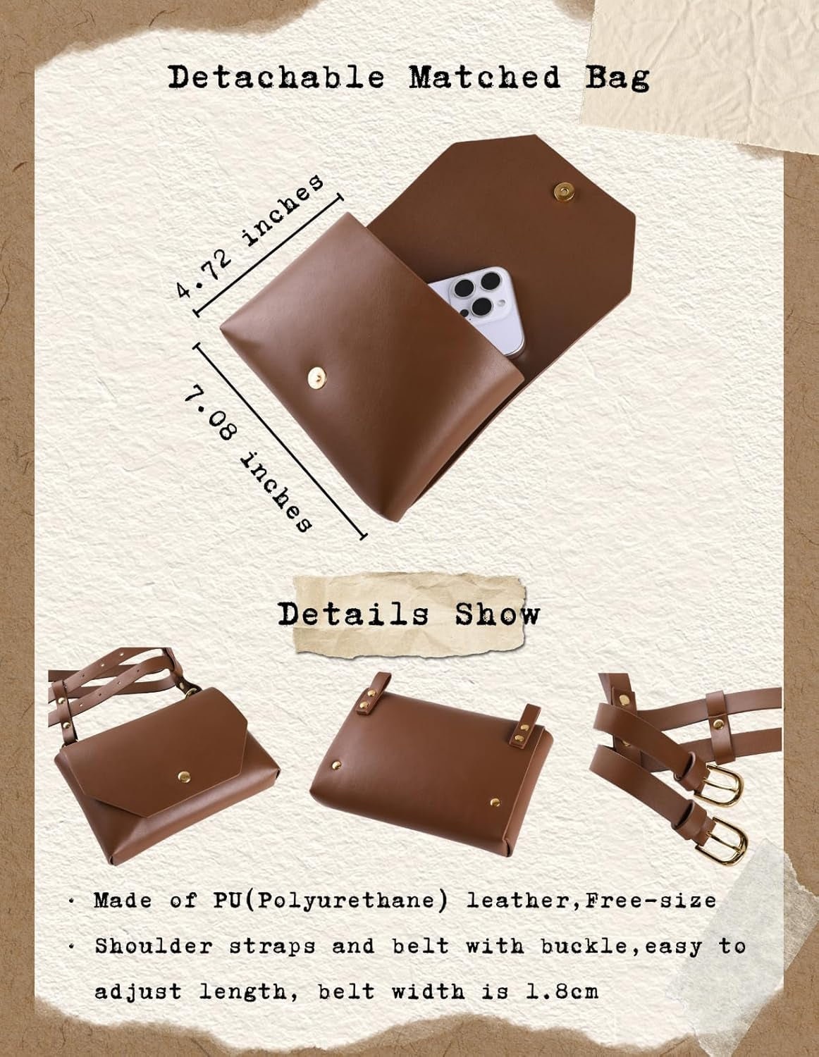 Renaissance Belt Pouch Women 