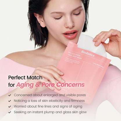 Bio-Collagen Real Deep Mask, Hydrating