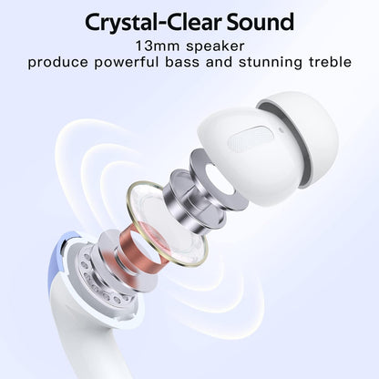 Bluetooth Headphones True Wireless 