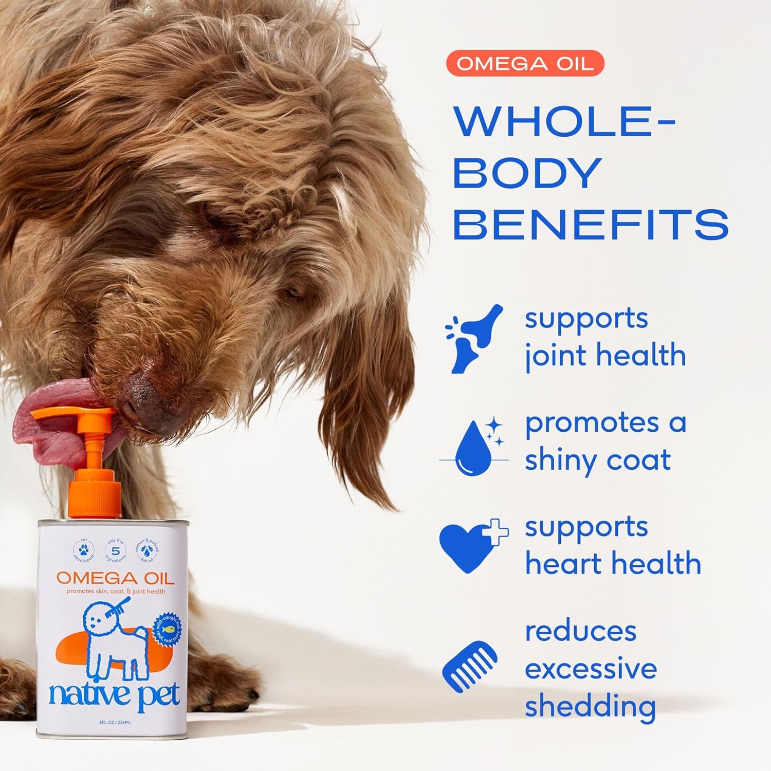 Omega 3 Fish Oil for Dogs & Cats – Wild