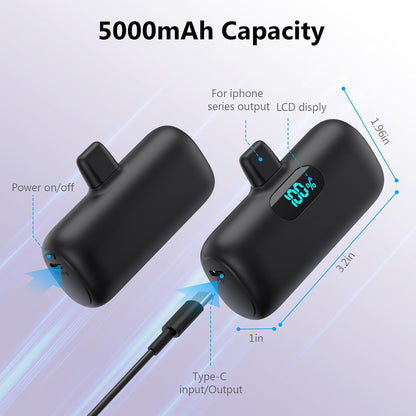 Mini Portable Charger for Iphone 14/13