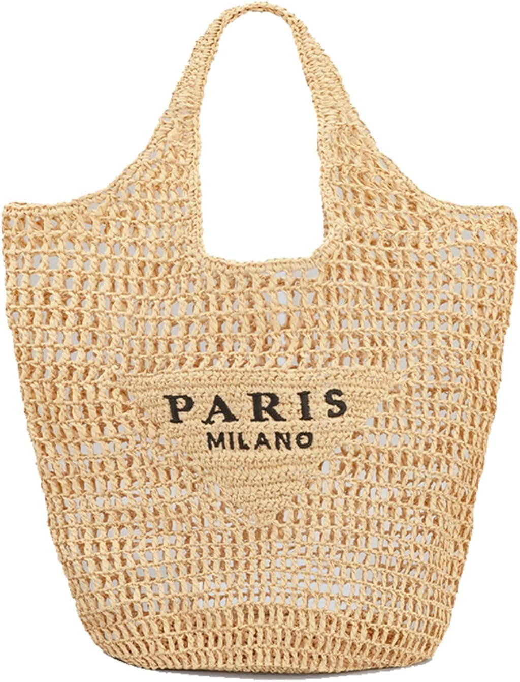 New Woven Bag Straw Mesh Tote Bag, Beach