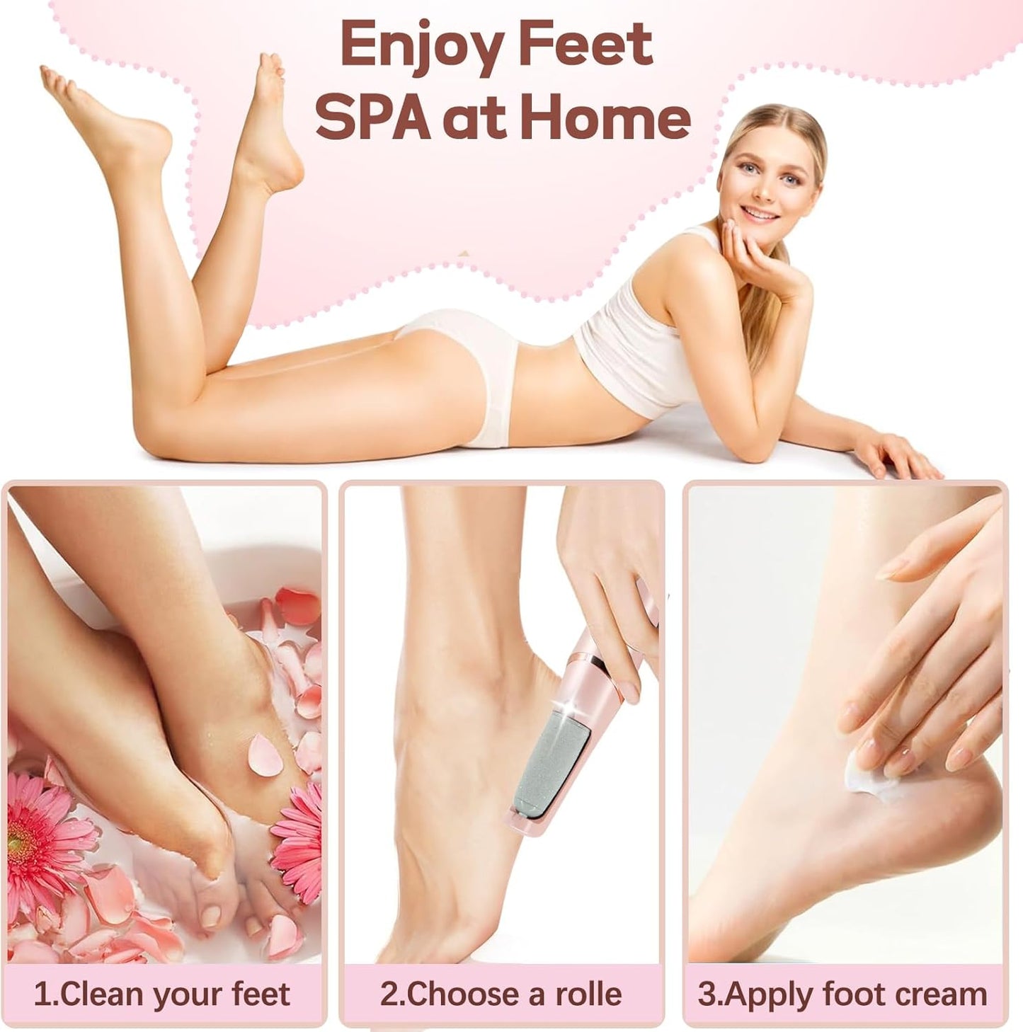 Callus Remover for Feet,  Electric Foot