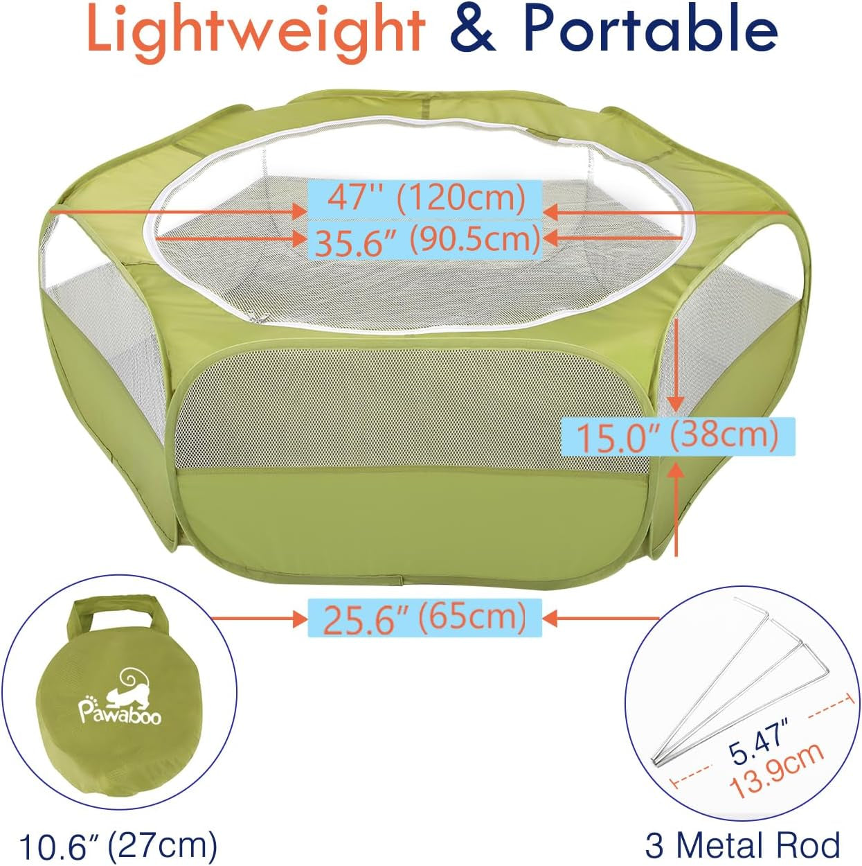 Small Animals Playpen, Waterproof cage