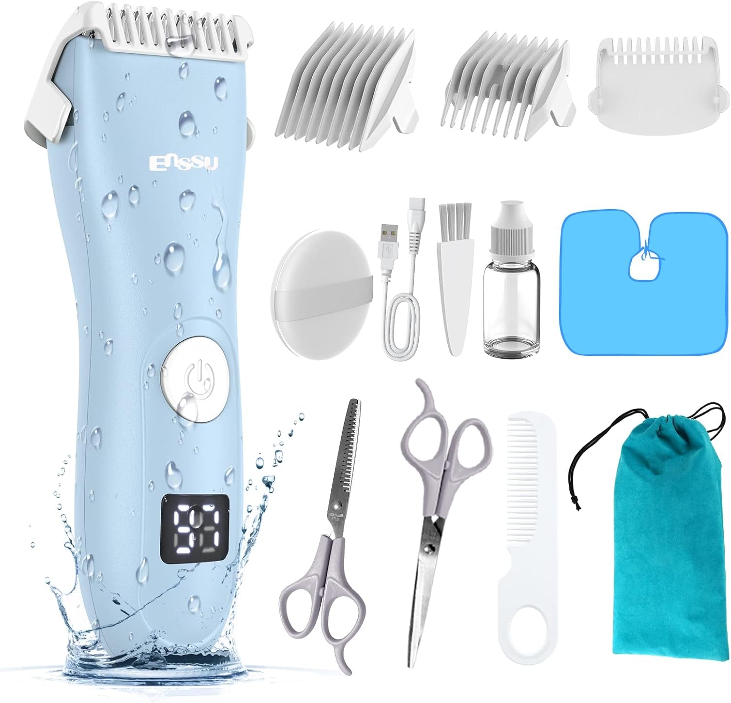 Baby Hair Clippers, Professional Quiet
