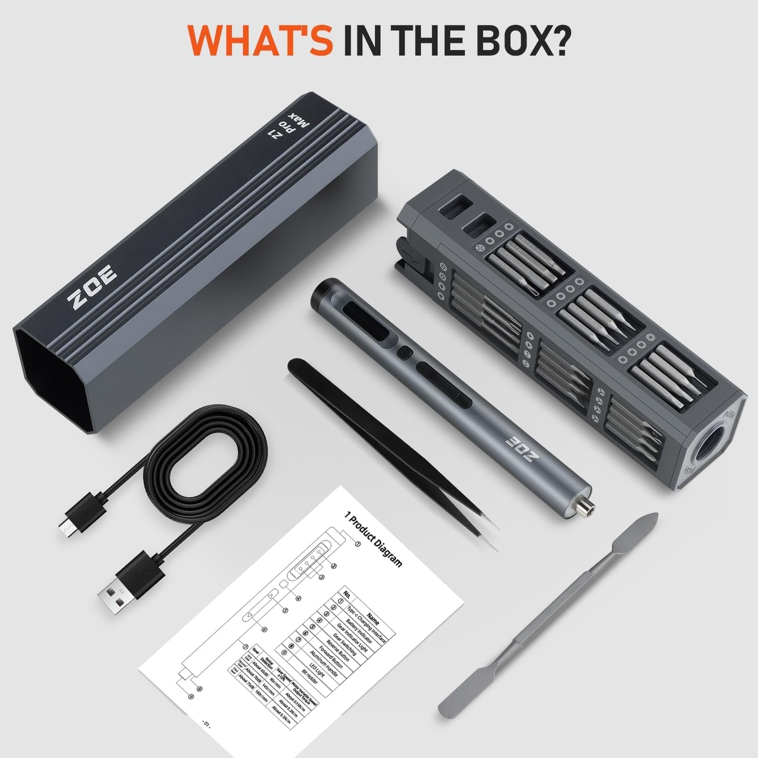 Electric Screwdriver, Mini Precision
