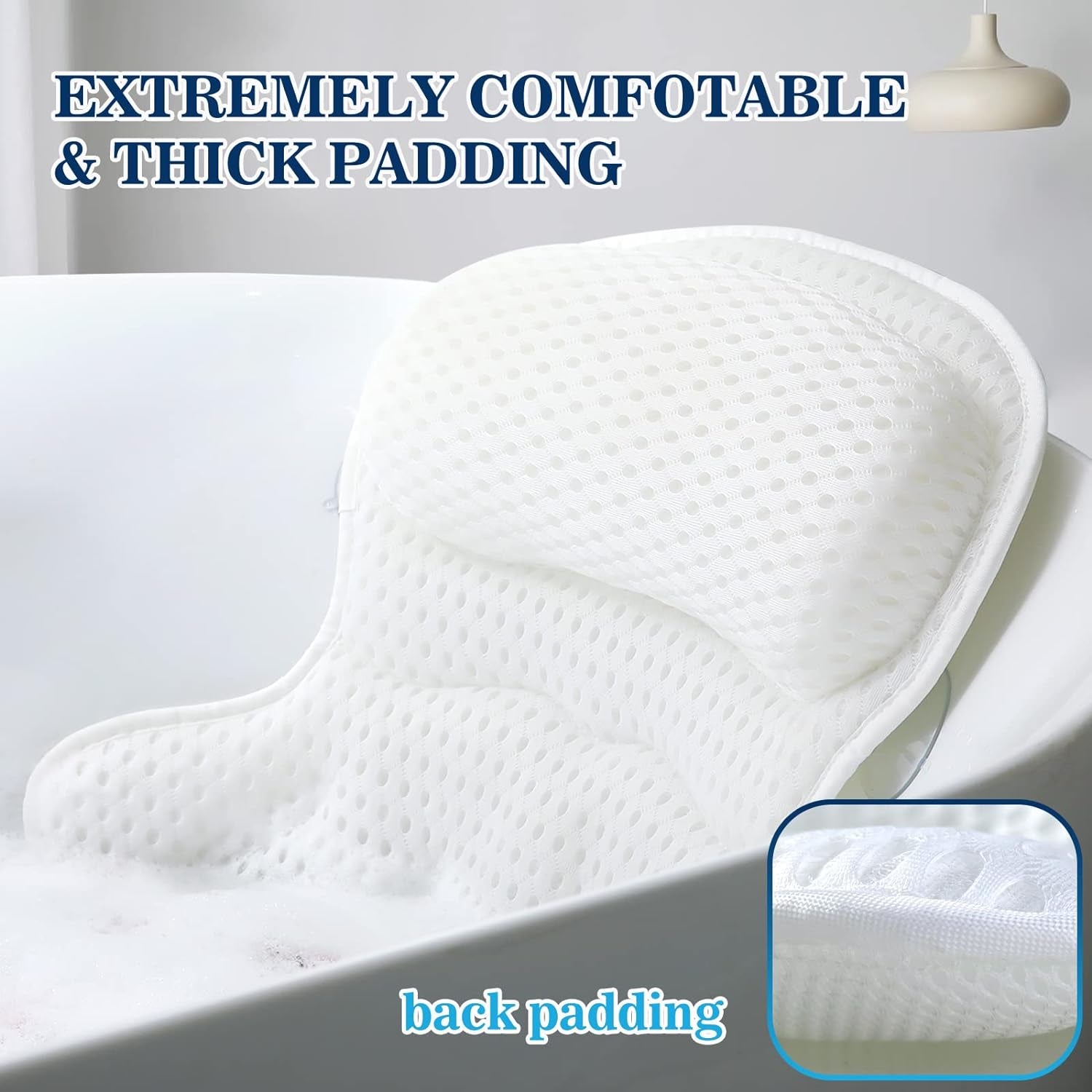 Bath Pillow Bathtub Pillow, Luxury Bath 