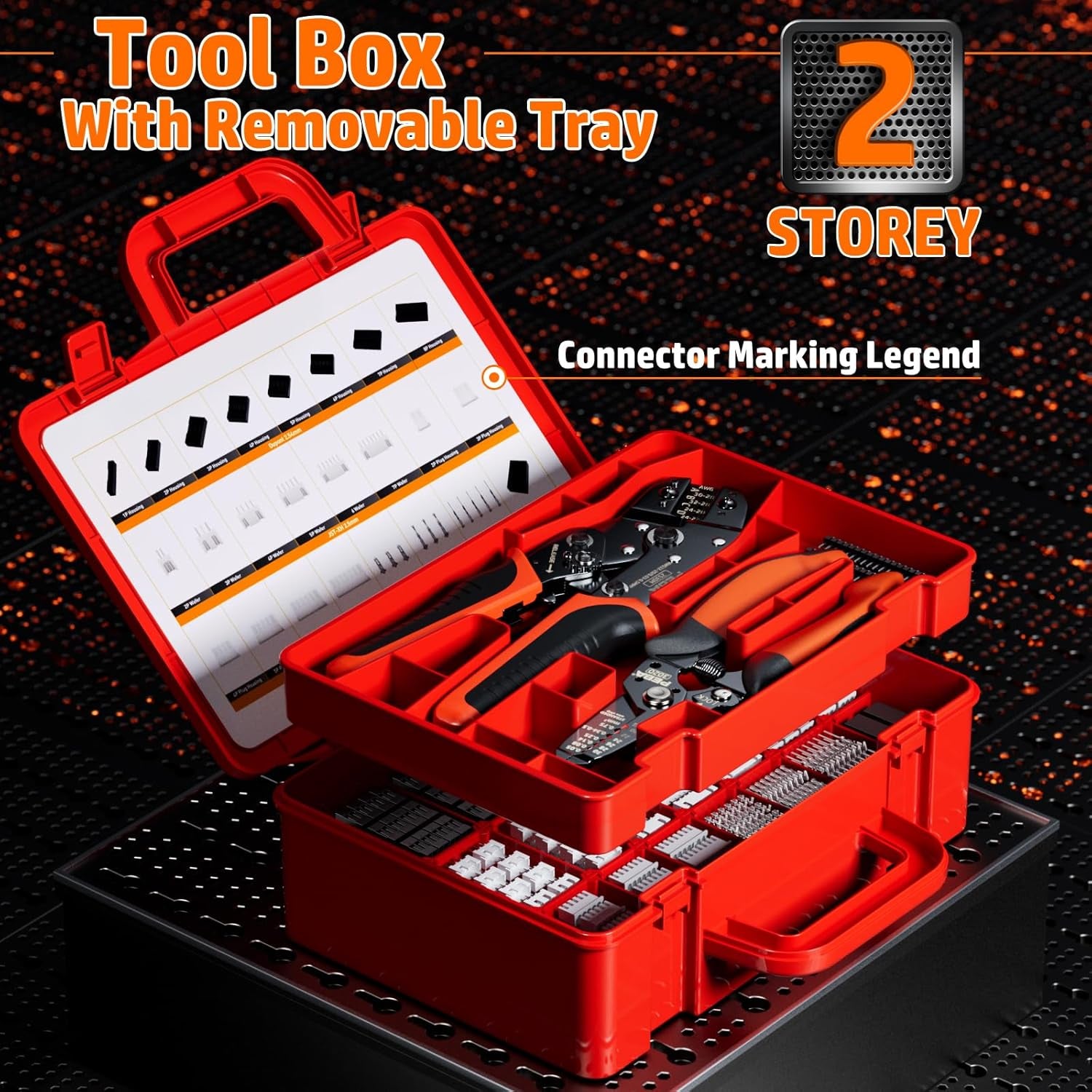 Crimping Tool and Dupont Connector Kit