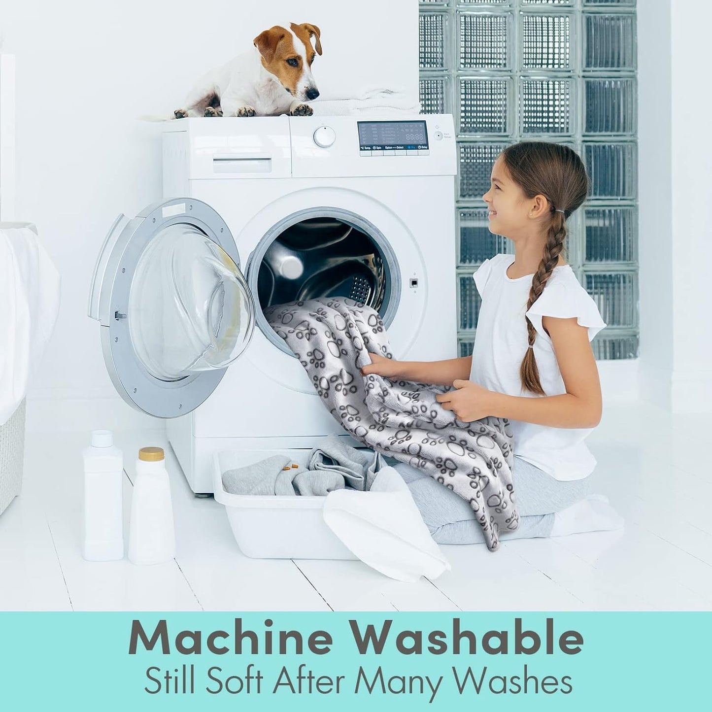 ® Premium Soft Dog Blanket Washable