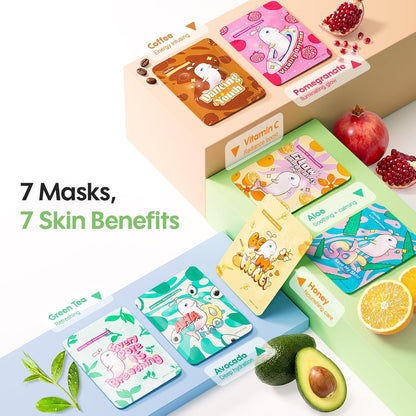 Face Masks Skincare for Women, Variety 