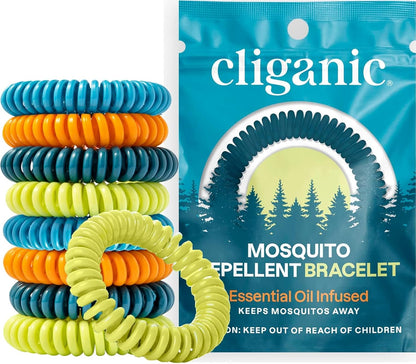10 Pack Mosquito Repellent Bracelets