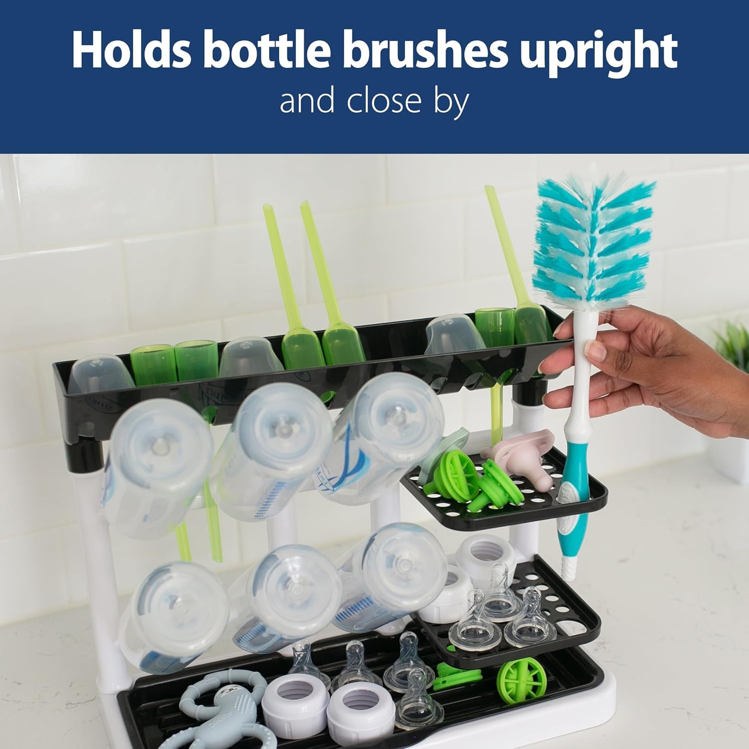 Baby Bottle Drying Tower, Stand-Up 