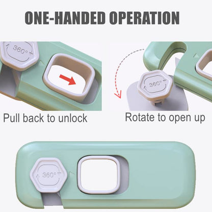 5 Pack Child Proof Refrigerator Lock,