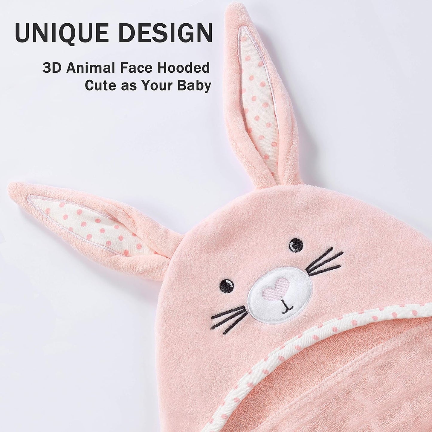 Baby Hooded Towel with Unique Animal