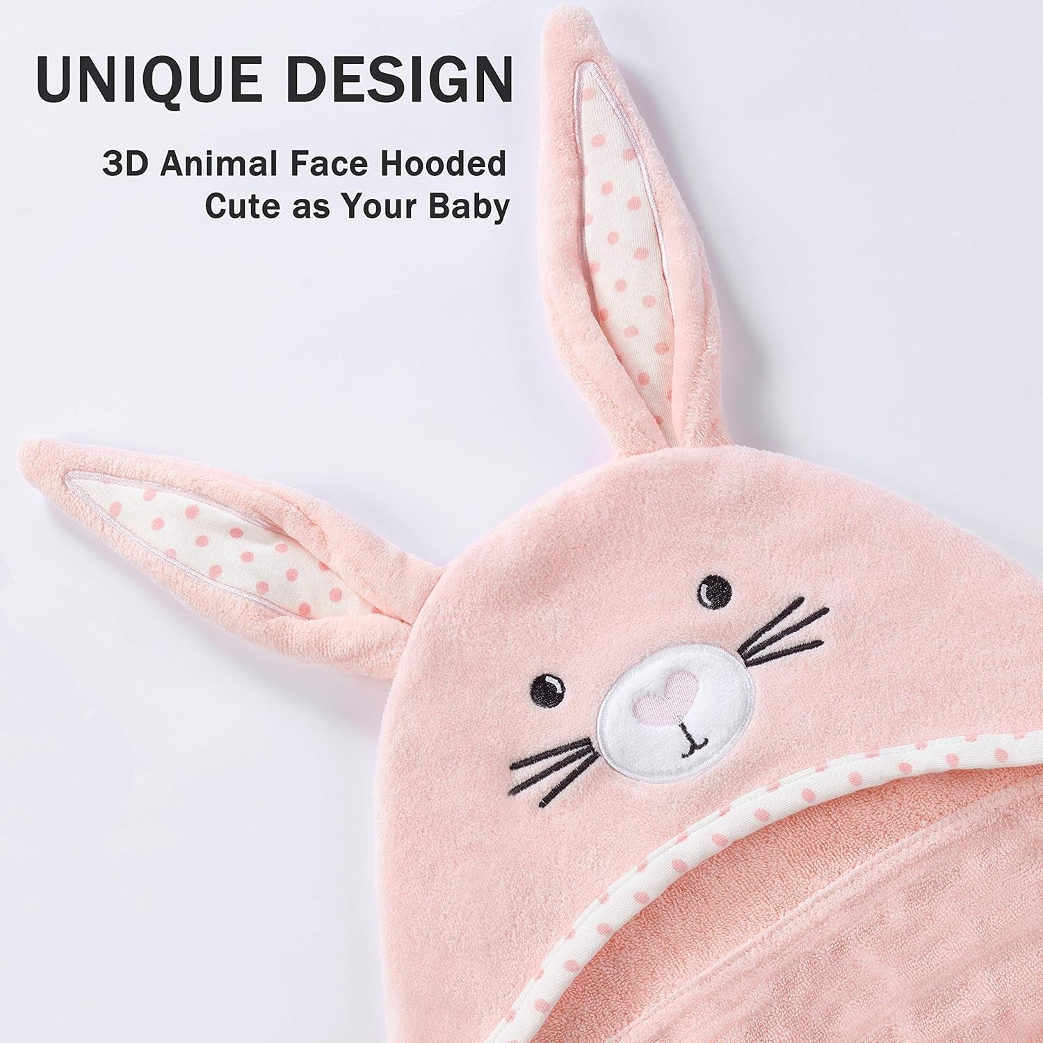 Baby Hooded Towel with Unique Animal