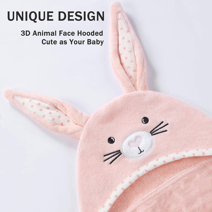 Baby Hooded Towel with Unique Animal